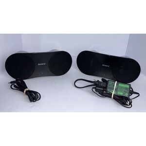 (2) Sony SRS-BTM30 Bluetooth Wireless Speakers Tested‎ Working